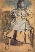 Edgar Degas Glulia Bellelli,Study for the belletti Family painting